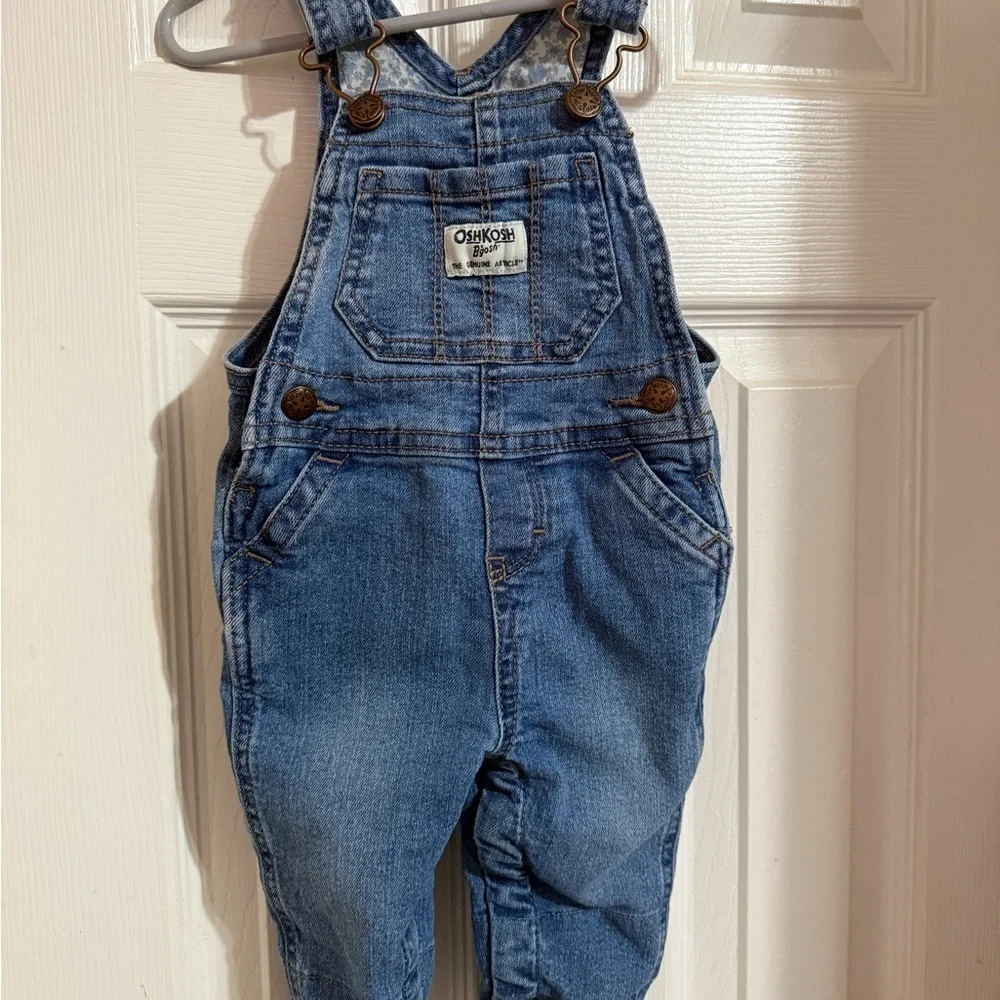 Oshkosh B’Gosh Stretch Denim Overalls